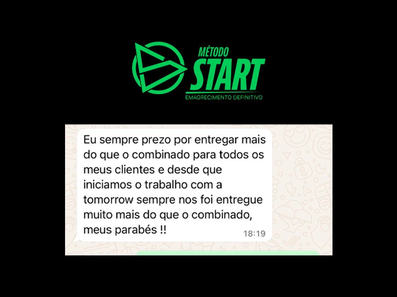 Método Start depoimento